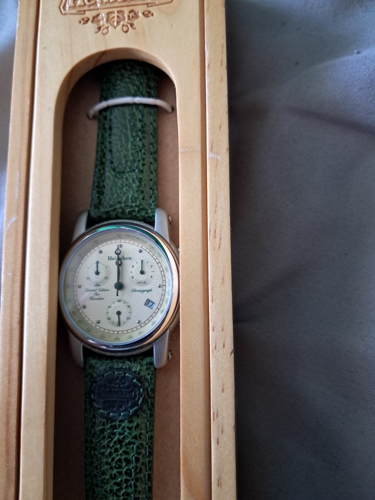 Heineken Horloge Set - Chronograaf & Klassiek Model, Ophalen