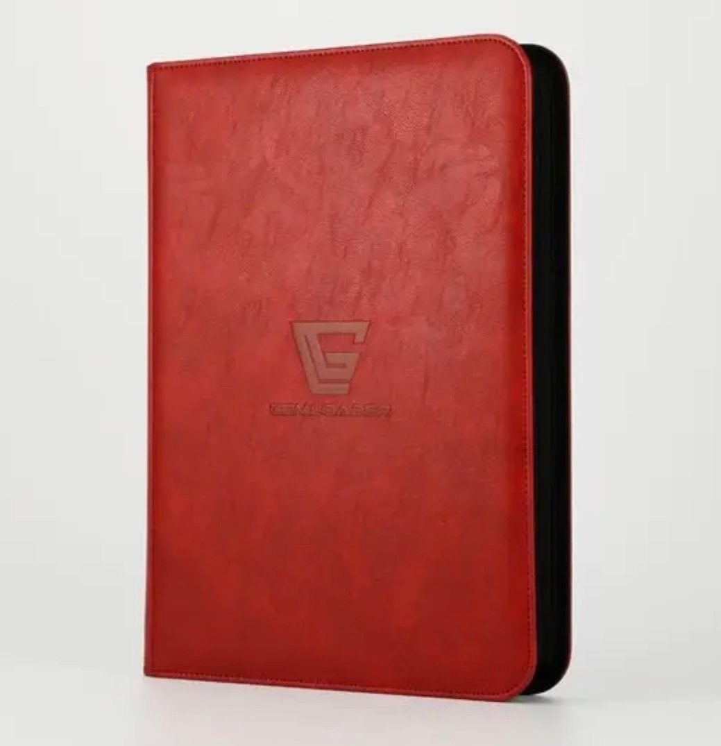 Gemloader Binder Burgundy Rood - Zo goed als nieuw, Verzamelen, Ophalen of Verzenden