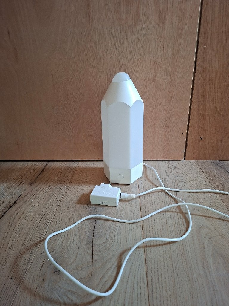 Lamp potlood Ikea, Kinderen en Baby's, Ophalen, Zo goed als nieuw, Wit, IKEA