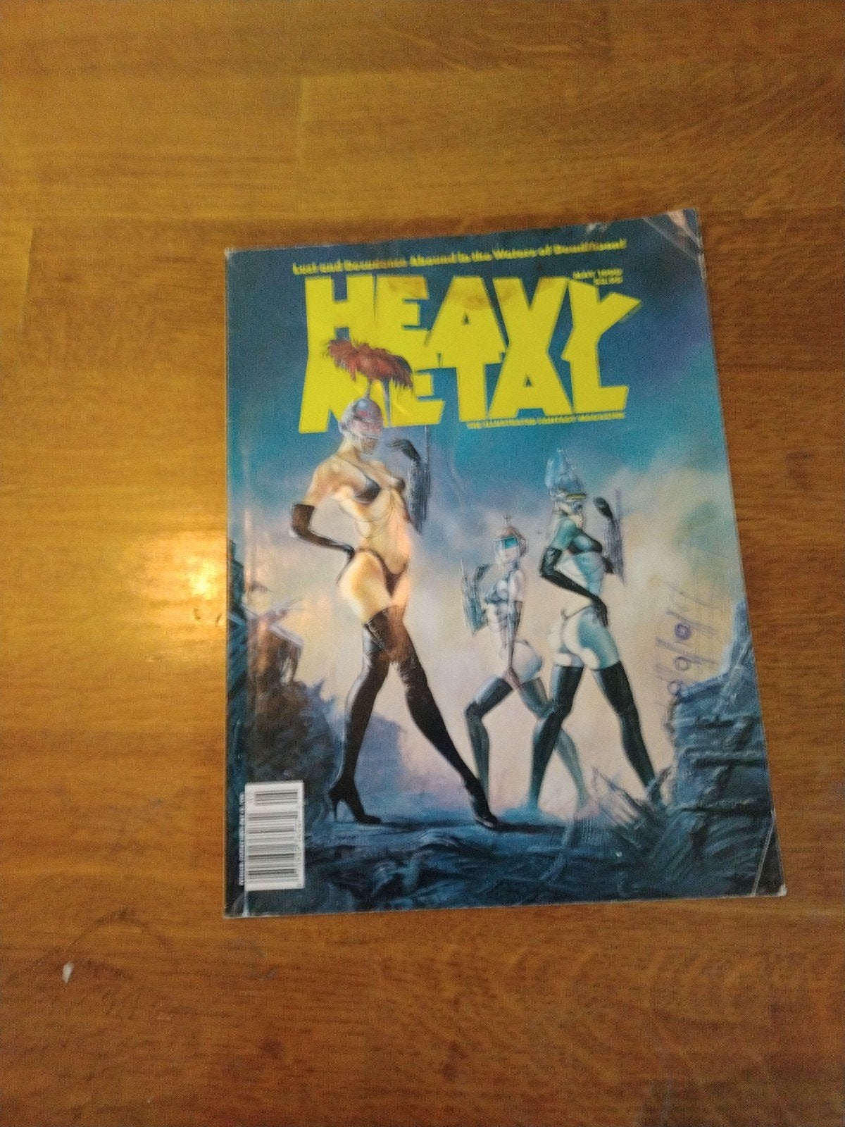 Heavy Metal Magazine - Mei 1980, Ophalen of Verzenden, Gelezen, Overige typen