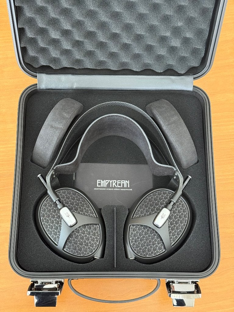 Meze Empyrean II, Audio, Tv en Foto, Koptelefoons, Zo goed als nieuw, Over-ear, Zwart, Ophalen