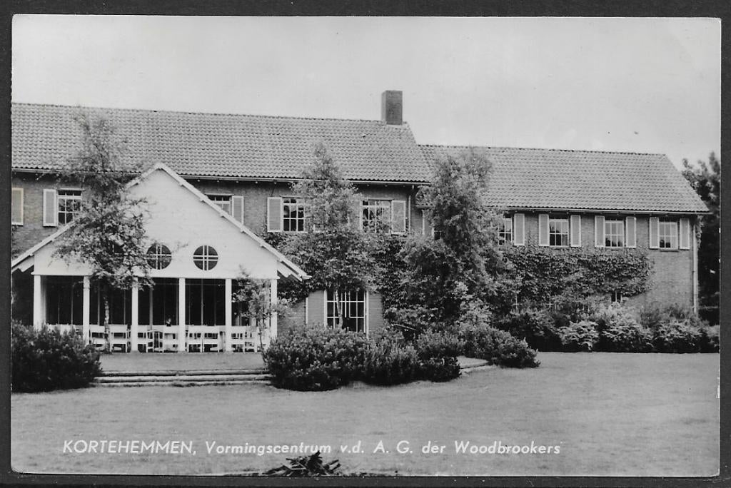 194 Kortehemmen,Vormingscentrum A.G Woodbrookers, Ophalen of Verzenden, Voor 1920, Gelopen, Drenthe