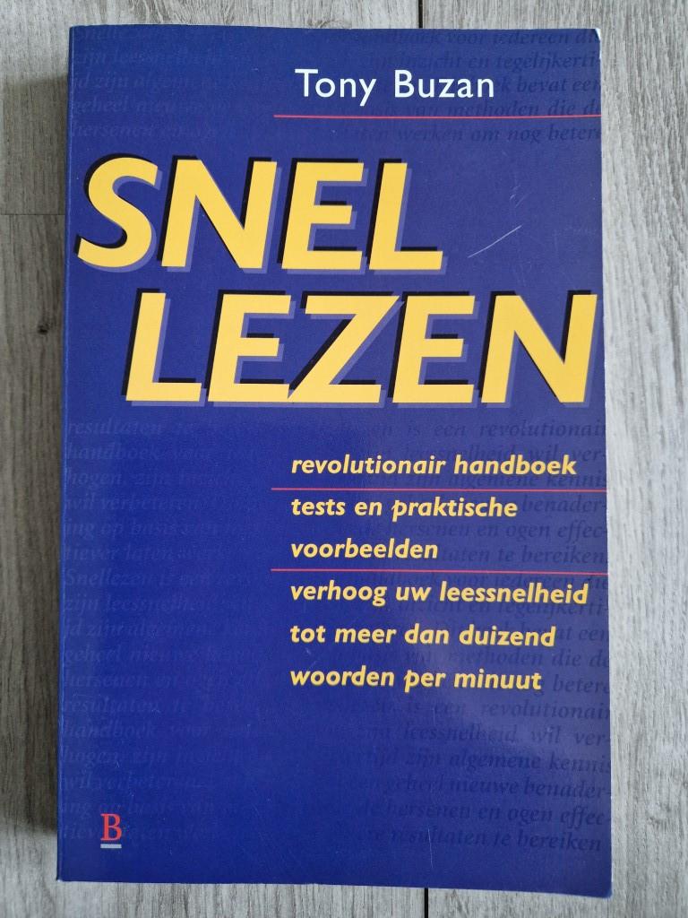 Snellezen	Tony Buzan, Boeken, Ophalen of Verzenden, Zo goed als nieuw