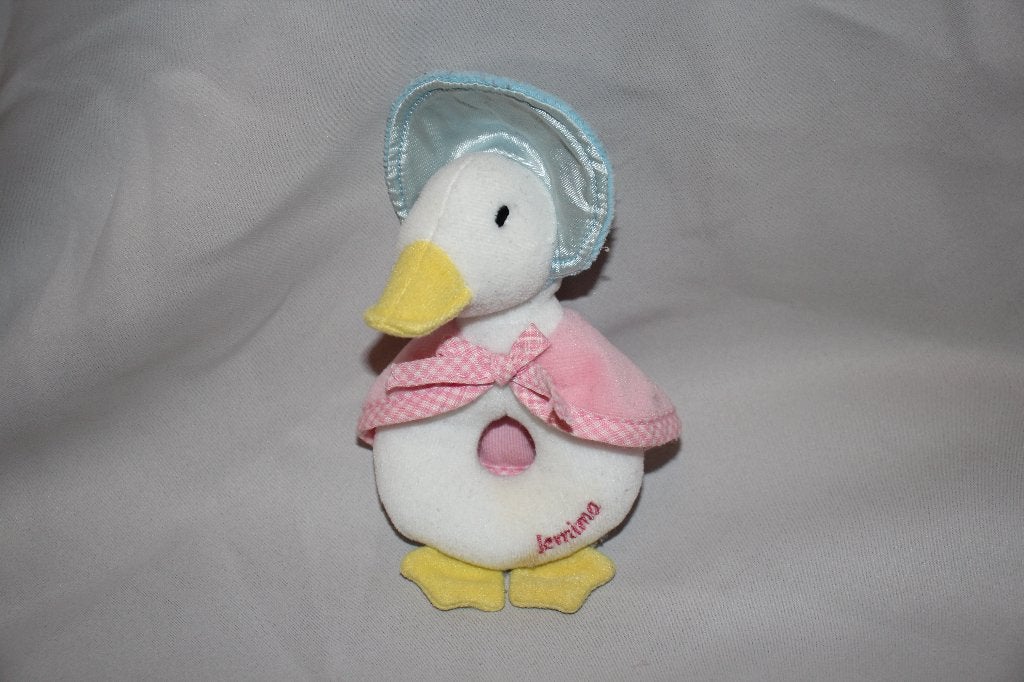 Rammelaar Jemima Puddle-Duck Beatrix Potter - Pieter konijn, Kinderen en Baby's, Met geluid, Overige karakters, Ophalen of Verzenden