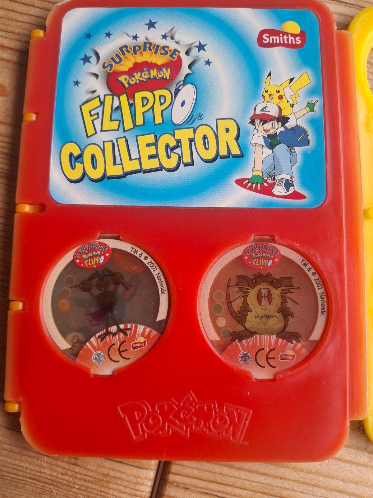 Pokémon Flippo Collector met diverse Flippo's, Verzamelen, Flippo's, Ophalen, Verzameling, Met verzamelmap(pen)