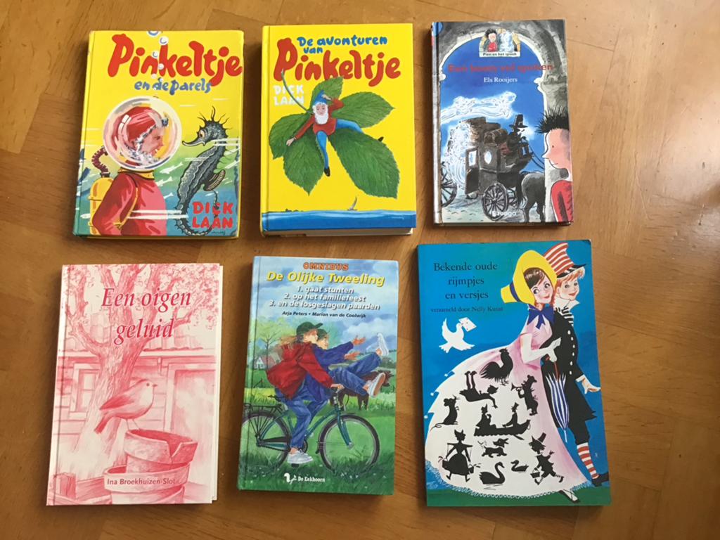 Kinderboeken pakket: Pinkeltje, De Olijke Tweeling en meer, Ophalen of Verzenden, Zo goed als nieuw