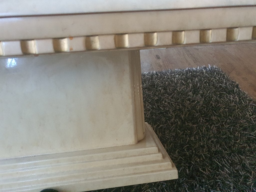 Salontafel (italiaanse stijl ), Ophalen, Overige materialen, Gebruikt, 100 tot 150 cm