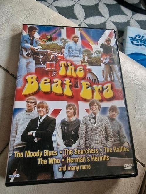 The Beat Era DVD - The Moody Blues,The Who, Herman's Hermits, Alle leeftijden, Verzameling, Ophalen of Verzenden, Inclusief doosje