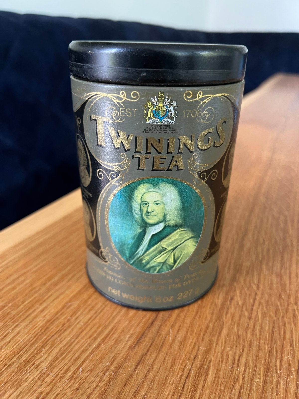Vintage Twinings Tea Blik - Special Darjeeling, Ophalen of Verzenden, Gebruikt, Thee, Overige merken