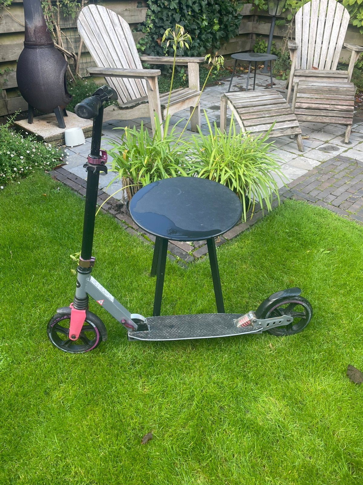 Inklapbare crivit step roze!, Fietsen en Brommers, Ophalen, Gebruikt, Gewone step