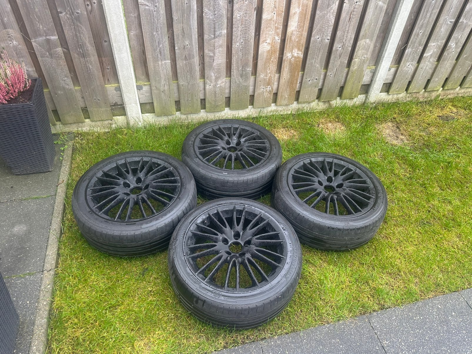 Velgen ar159 5x110 17” et41 65.1 7.5j, Ophalen of Verzenden, Gebruikt, Alfa Romeo