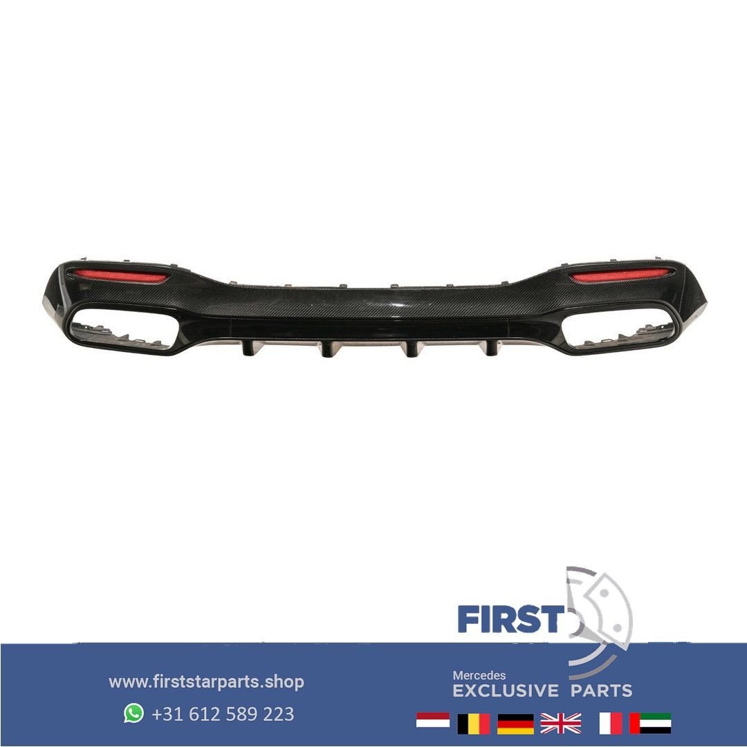 W232 SL CARBON AMG Diffuser ORIGINEEL Mercedes A2328852502 S, Gebruikt, -, Ophalen of Verzenden, -