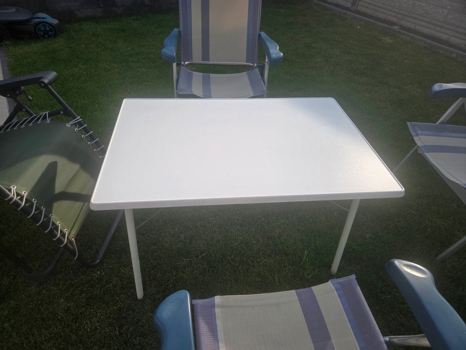 crespo campingstoelen en -tafel set, Ophalen, Gebruikt, Campingstoel