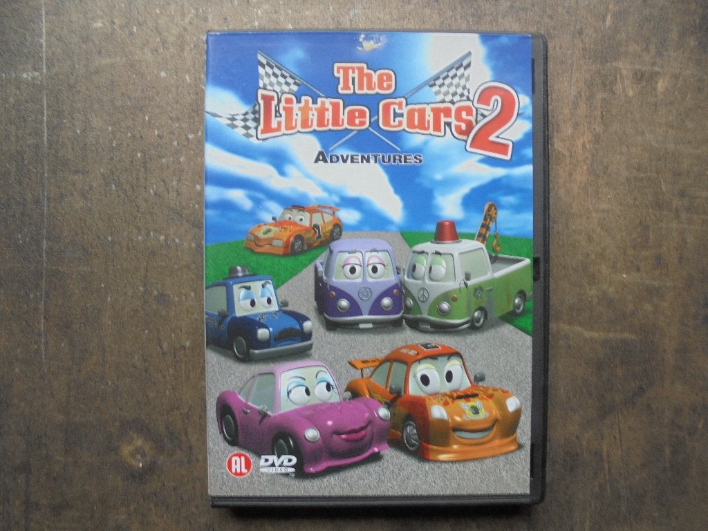 DVD The Little Cars 2 Adventures (zie foto's), Gebruikt, Tekenfilm, Alle leeftijden, Overige soorten