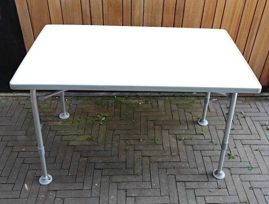 Westfield Superb 115 campingtafel (115cm x 70cm) wit, Ophalen, Zo goed als nieuw, Campingtafel