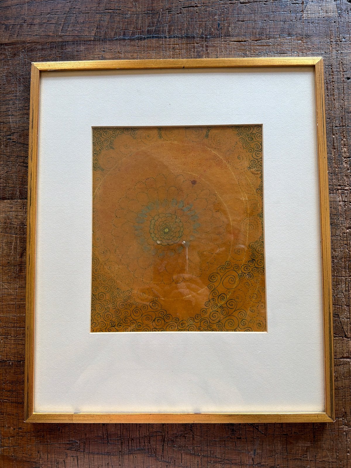Ingelijste Mandala Kunstprint - Oosterse Decoratie, Ophalen of Verzenden