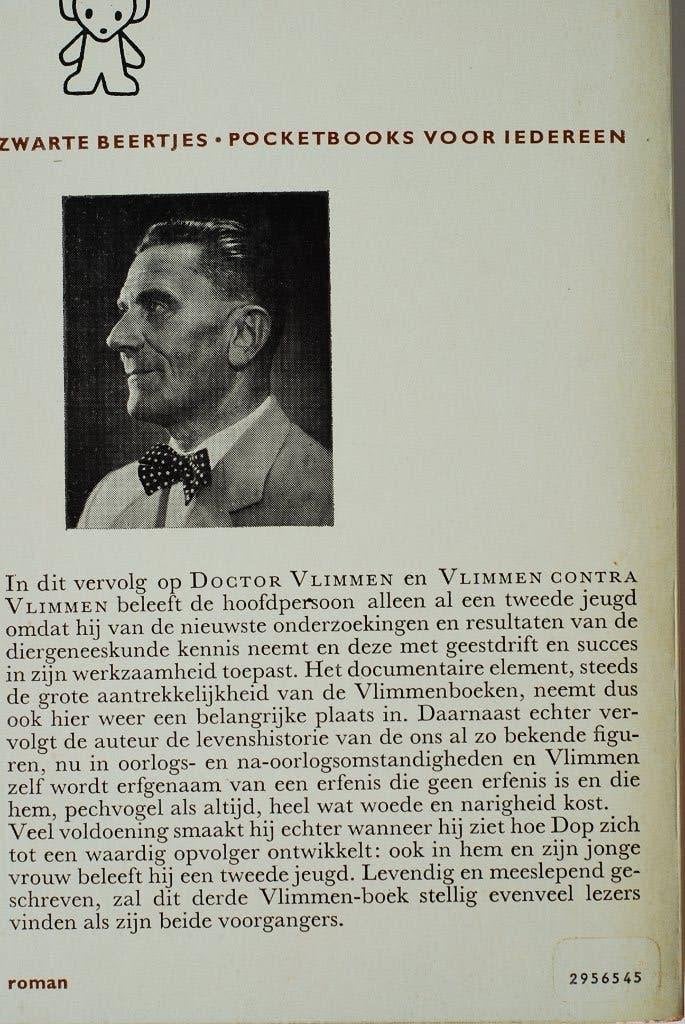Vlimmen - Mr. A. Roothaert 3 boeken Zwarte Beertjes jaren 60, Verzenden, Gelezen, België