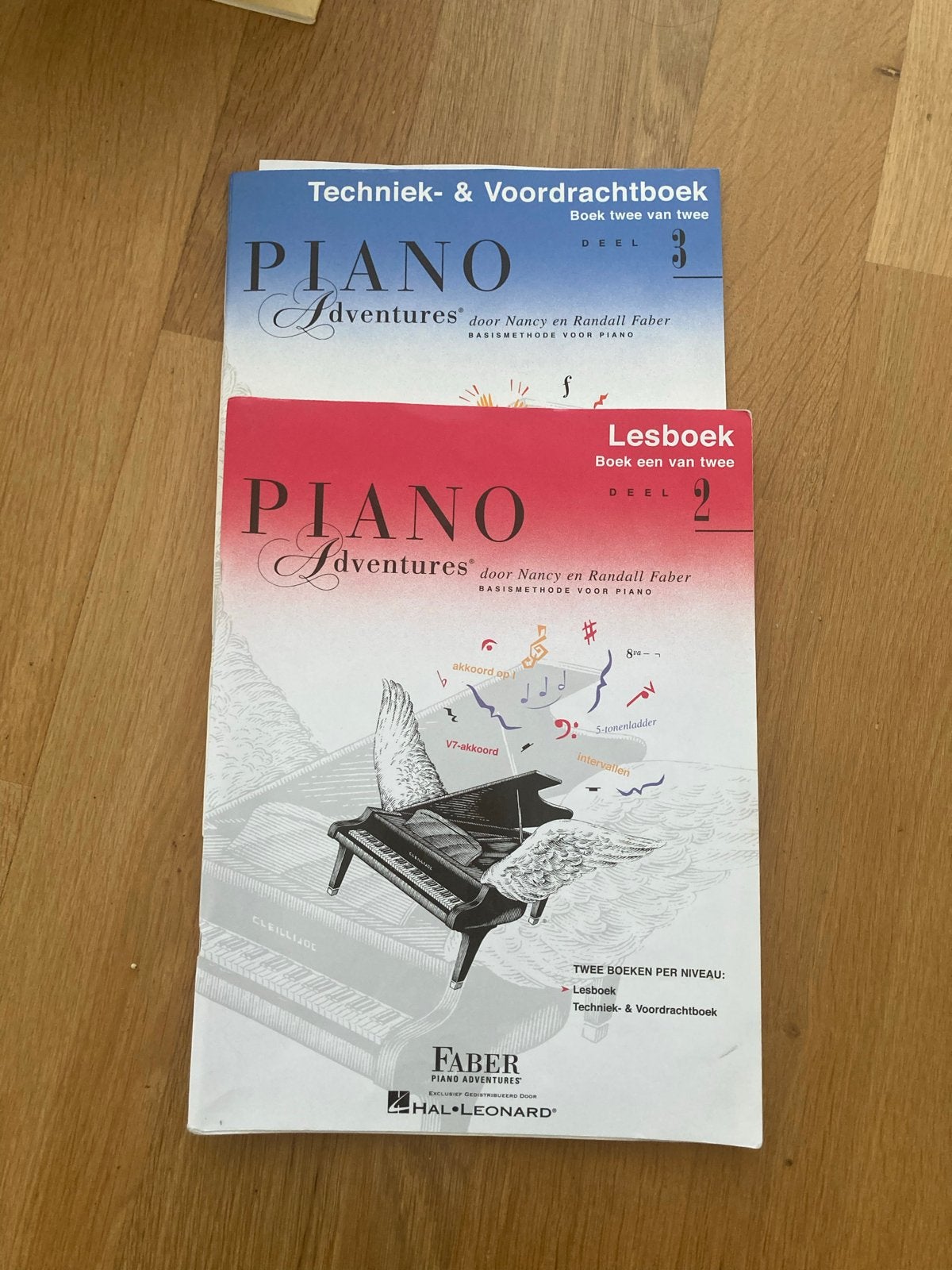 Piano Adventures Lesboek & Techniek- & Voordrachtboek, Ophalen of Verzenden, Zo goed als nieuw, Instrument