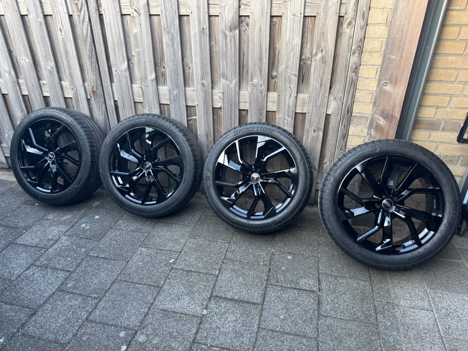 21 inch Audi velgen GMP Rebel black gloss nieuw, Ophalen, Nieuw