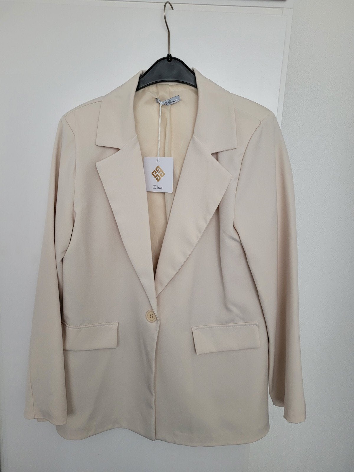 blazer zwart of beige, Verzenden, Nieuw