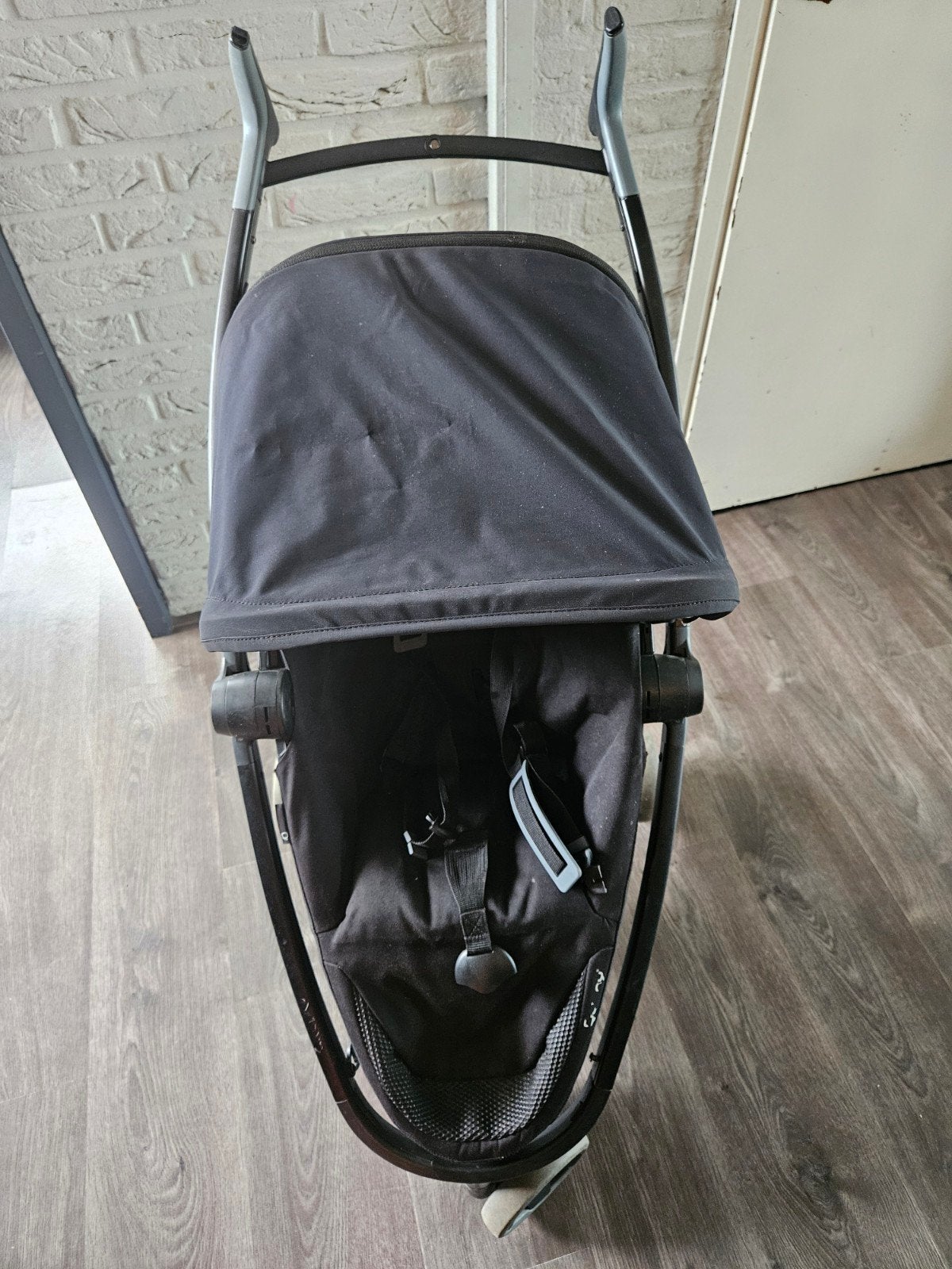 Quinny zapp flex buggy zwart + adapters + nieuwe regenhoes, Ophalen of Verzenden, Quinny, Regenhoes