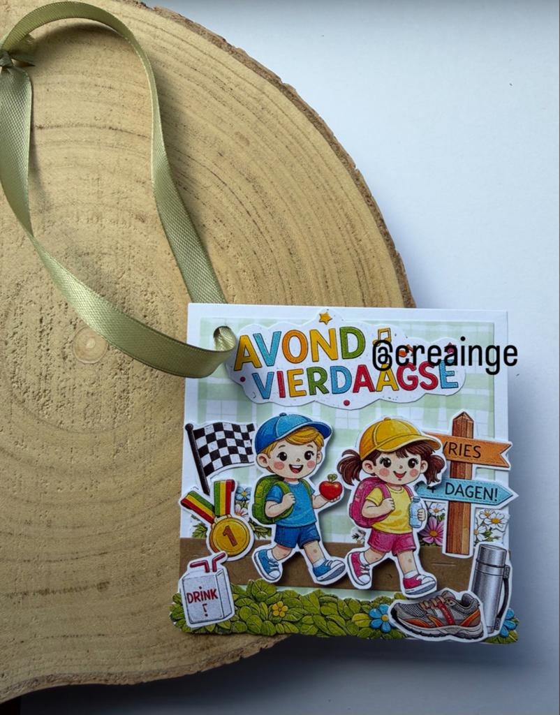 Avondvierdaagse kaartje, Ophalen of Verzenden, Nieuw, Overige thema's