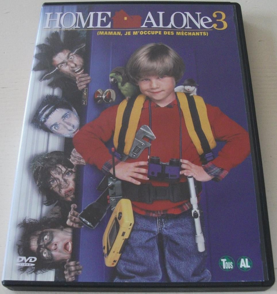 Dvd *** HOME ALONE 3 ***, Alle leeftijden, Ophalen of Verzenden, Zo goed als nieuw, Komedie