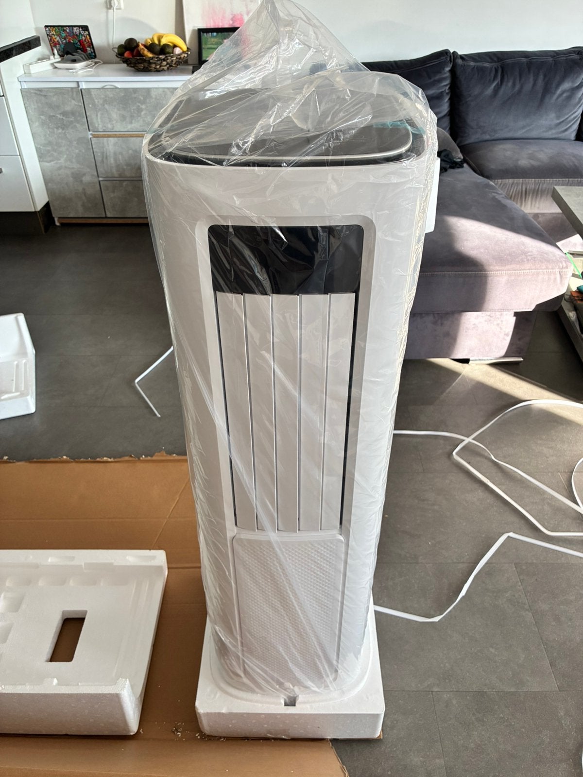 Mobiele airco met koel/warmtepomp functie inc slang 12000 bt, Ophalen, Koelen en Ontvochtigen, Timer, Nieuw