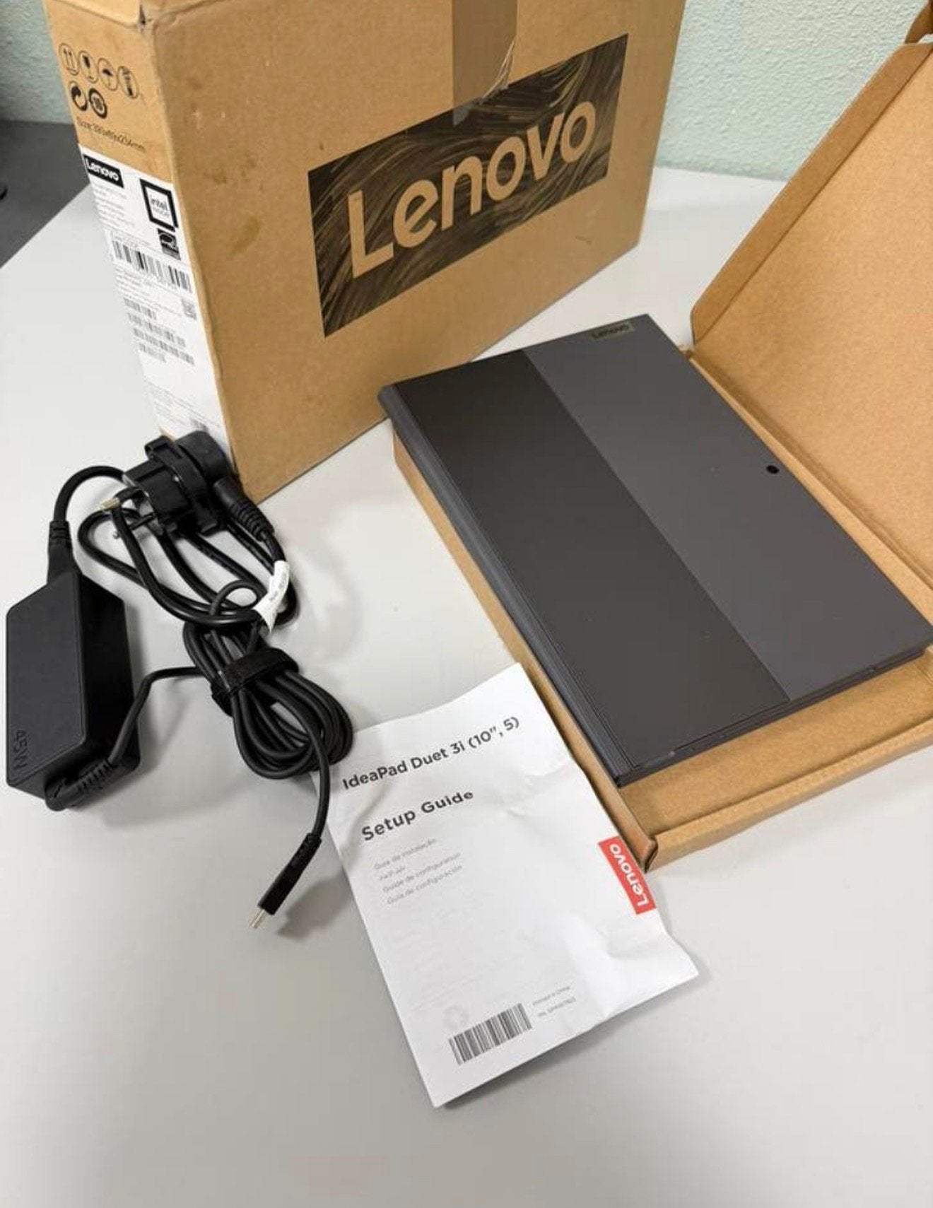 Lenovo Duet 3 2-in-1 Touch Laptop Tablet 10.3” 10IGL5 64GB, 10 inch, Ophalen of Verzenden, Zo goed als nieuw, H