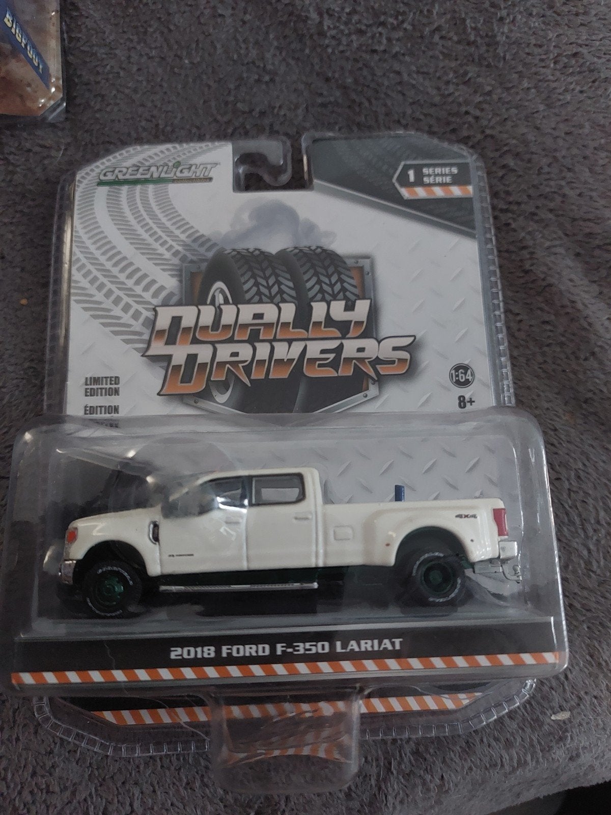 Greenlight 2018 Ford F-350 Lariat Dually Drivers 1:64, Ophalen of Verzenden