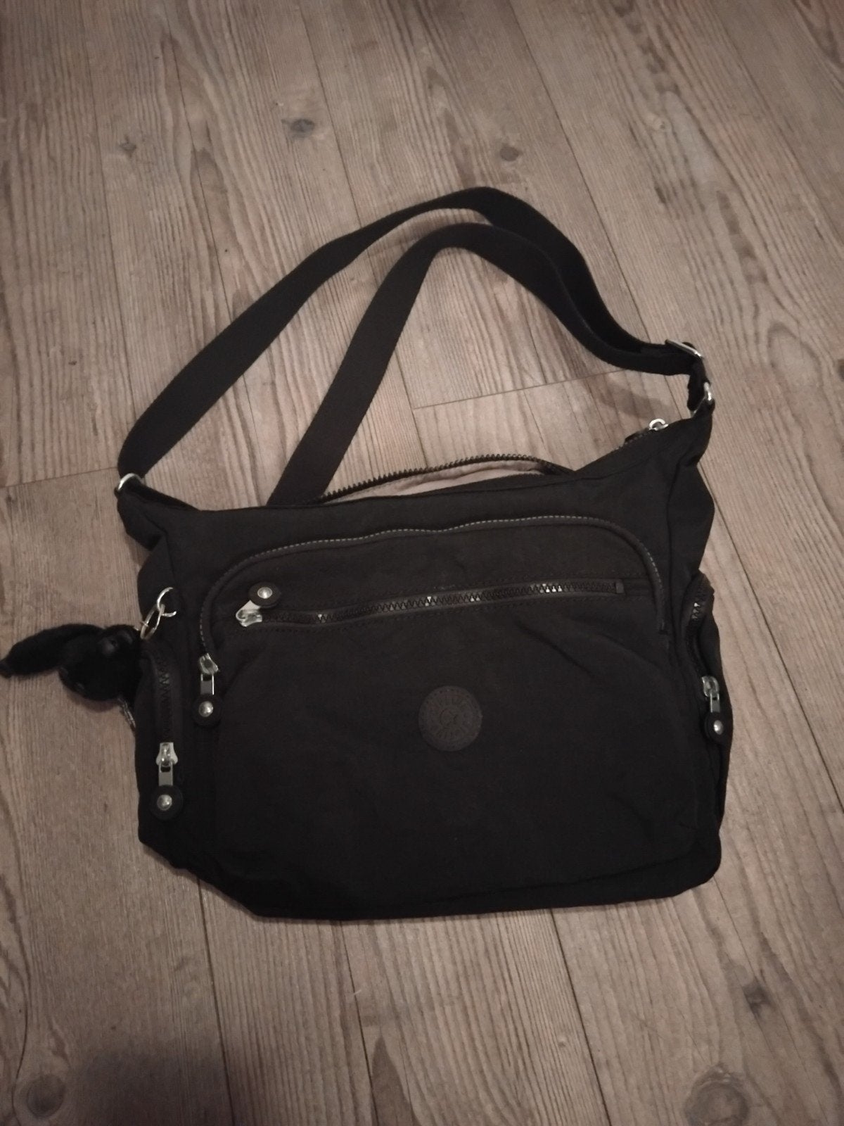 Kipling Schoudertas Zwart - Zo goed als nieuw, Ophalen, Zo goed als nieuw, Zwart, Kipling