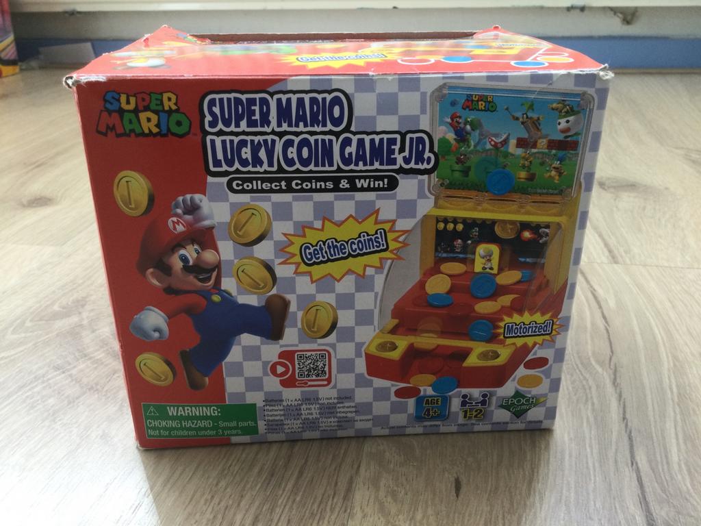 Super Mario coin pusher kleine versie, Ophalen of Verzenden, Zo goed als nieuw