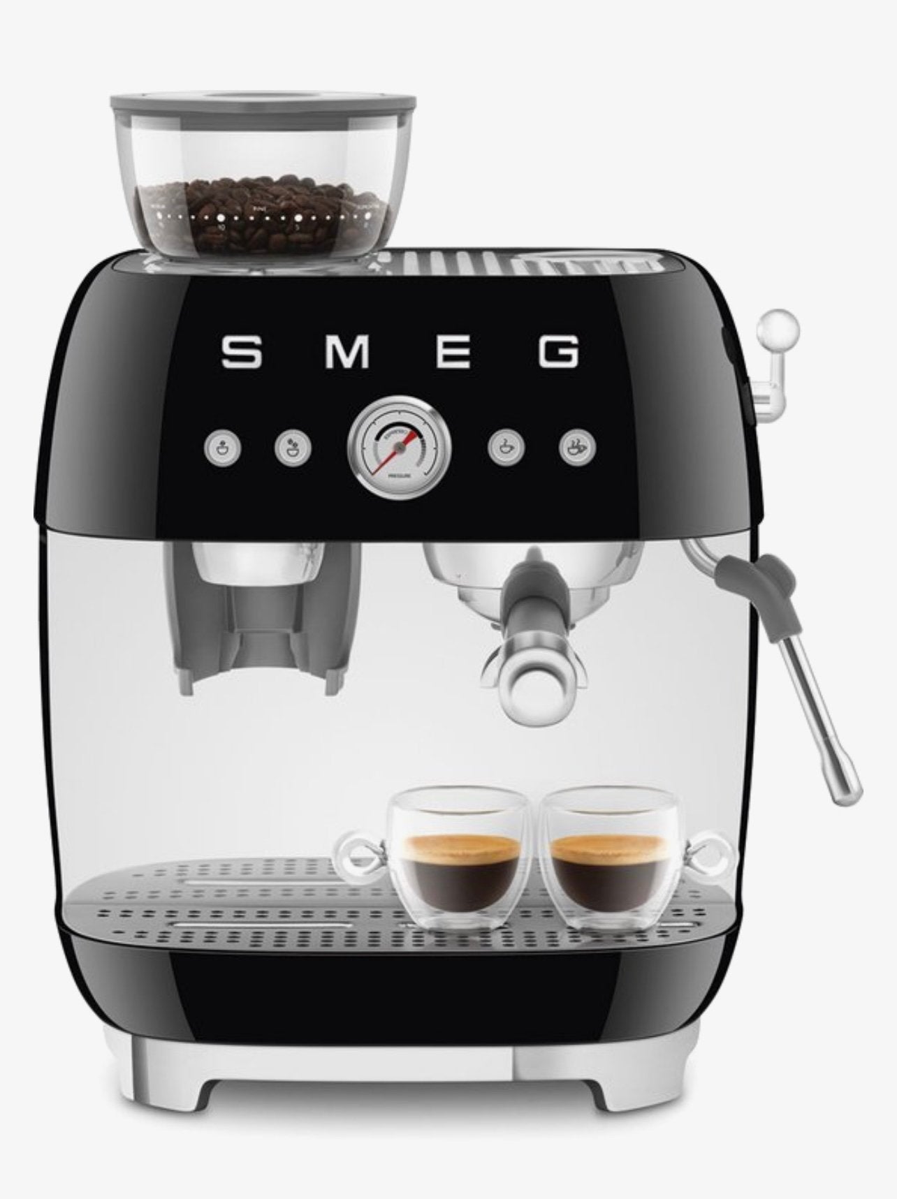 Nieuw Smeg EGF03BLEU Espressomachine ingebouwde koffiemolen, Ophalen, Nieuw, Espresso apparaat, Koffiebonen