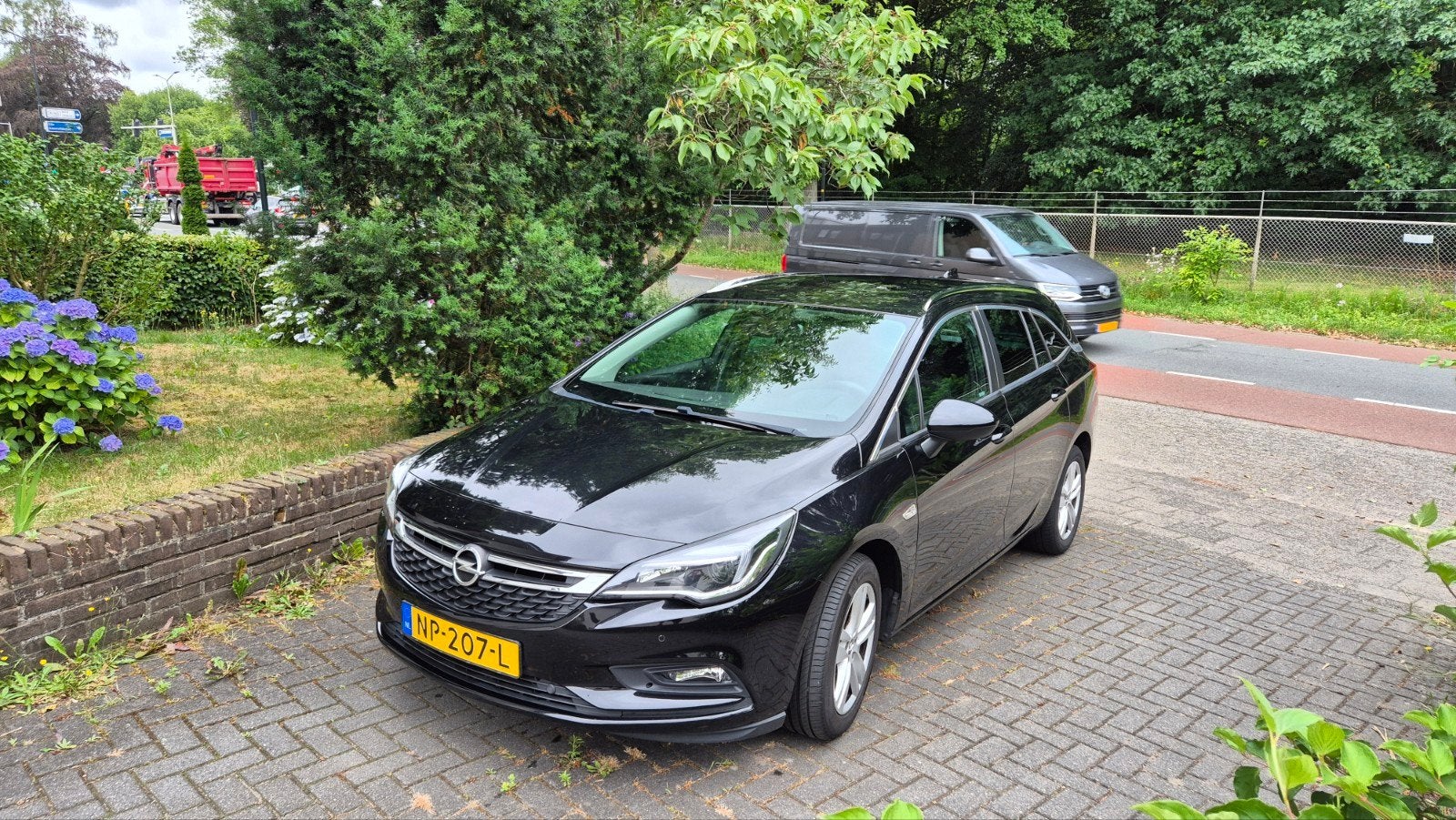 Opel Astra 1.4 Turbo 110KW Sports Tourer 2017, Auto's, Voorwielaandrijving, Stof, Zwart, 4 cilinders