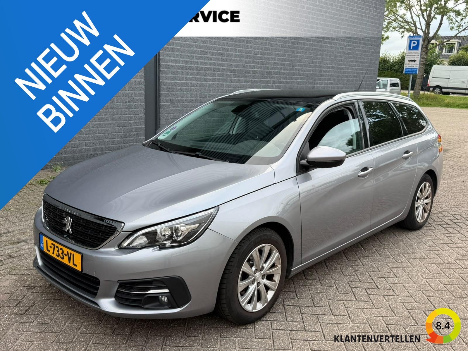 Peugeot 308 SW 1.2 PureTech Allure Clima, cruise, carplay, p, Voorwielaandrijving, Gebruikt, Euro 6, 1199 cc
