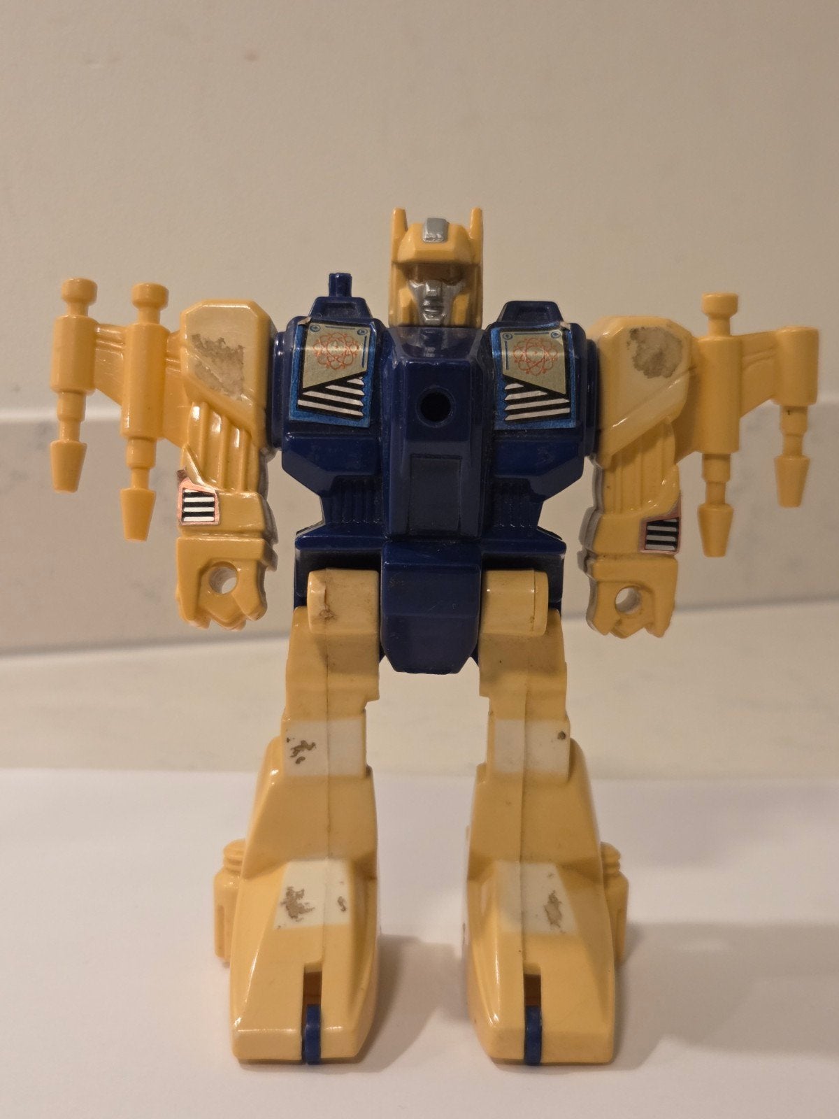 Transformers Topspin Bootleg KO Robot Fighter Vintage, G1, Ophalen of Verzenden, Gebruikt