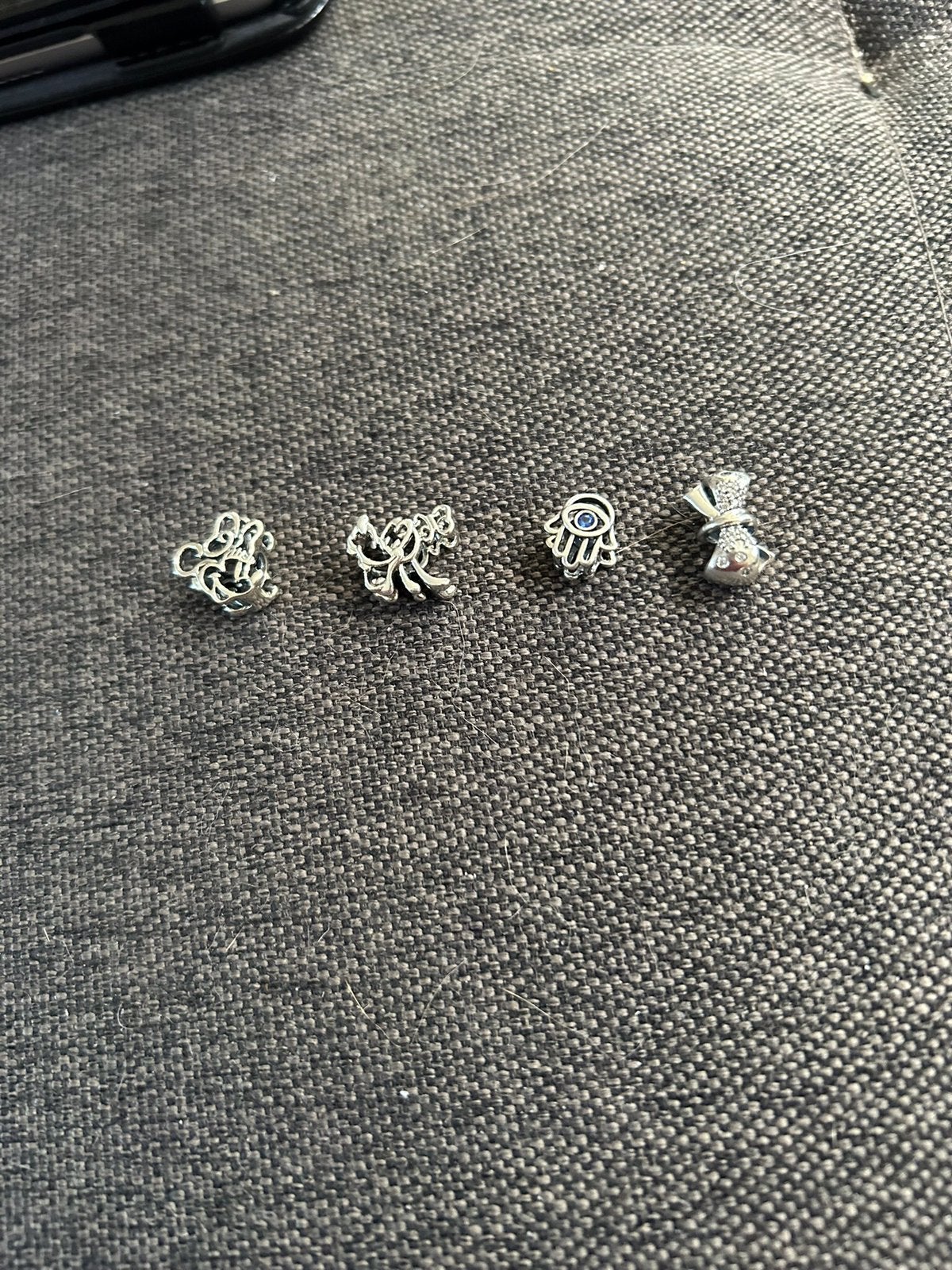 Pandora bedels 10per stuk, Pandora, Ophalen of Verzenden, Zo goed als nieuw, 4 bedels of meer