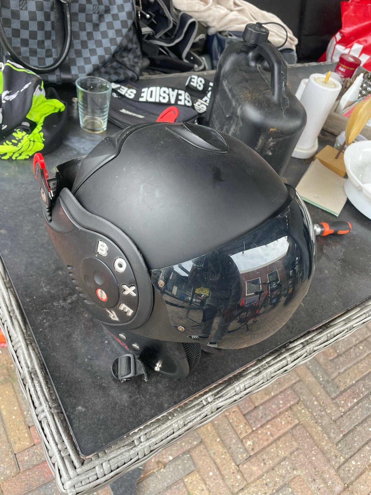 Zo goed als nieuwe Roof Boxer helm m, Overige merken, Systeemhelm, Heren, Ophalen of Verzenden