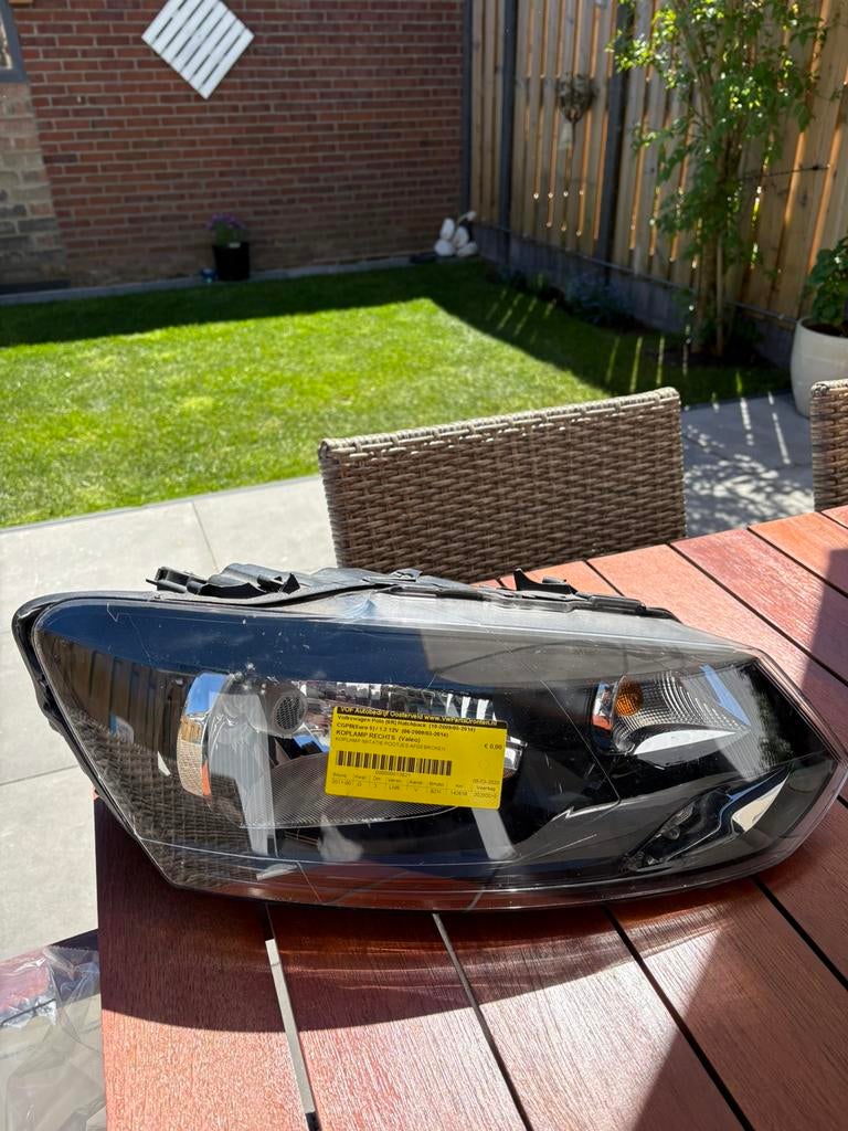 Volkswagen Polo koplamp rechts, Ophalen of Verzenden, Gebruikt, Volkswagen
