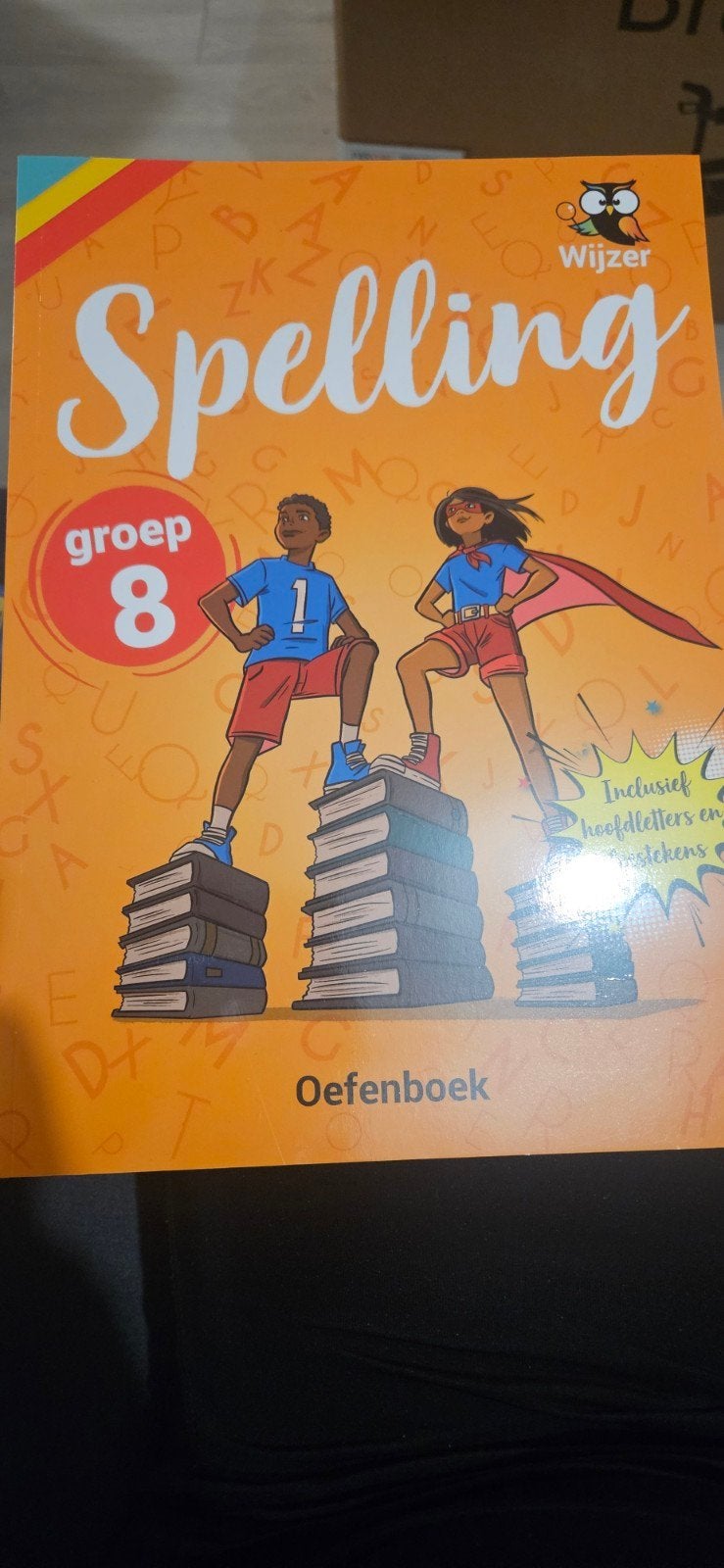 Oefenboek Spelling Groep 8 - Wijzer, Ophalen of Verzenden, Zo goed als nieuw, Overige niveaus, Nederlands