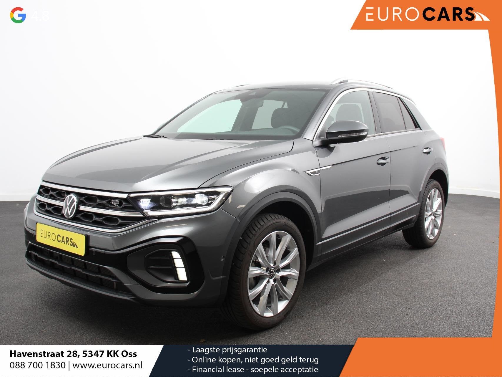 Volkswagen T-Roc 1.5 eTsi R-Line Edition Automaat Navigatie, Auto's, Volkswagen, Automatische klimaatregeling, Stof, 4 cilinders