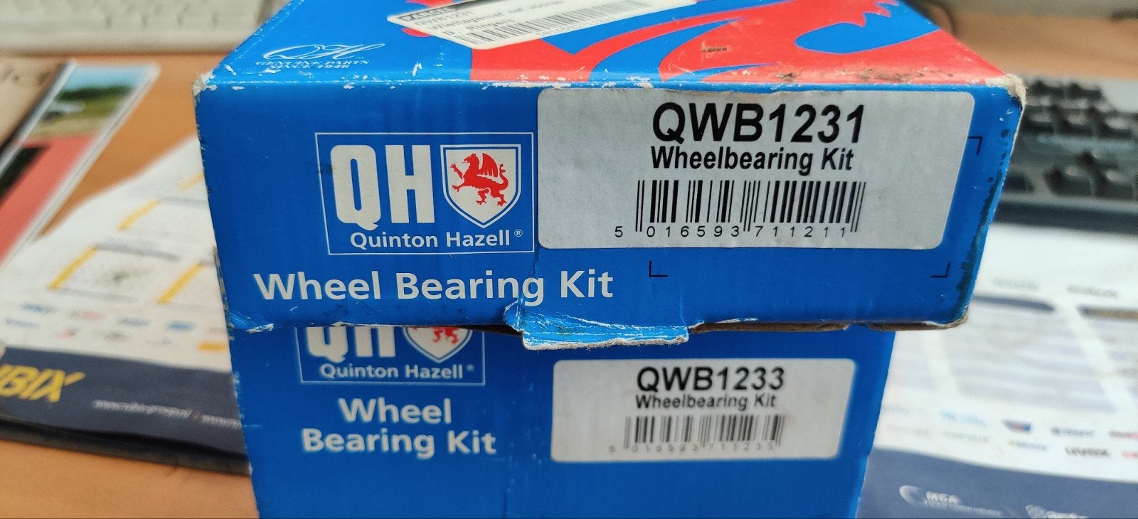 Nieuwe Quinton Hazell Wiellagerset (2 stuks), Ophalen, Nieuw, Volvo