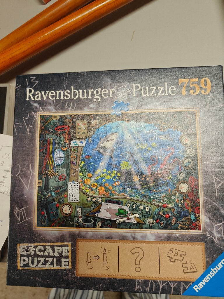 Ravensburger escape puzzel, Ophalen of Verzenden, 500 t/m 1500 stukjes, Zo goed als nieuw