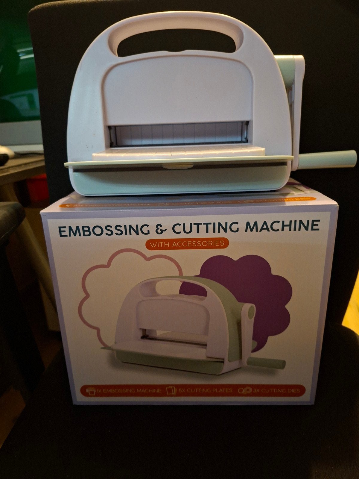 Snij/embosmachine met veel snijmallen, Ophalen, Overige merken
