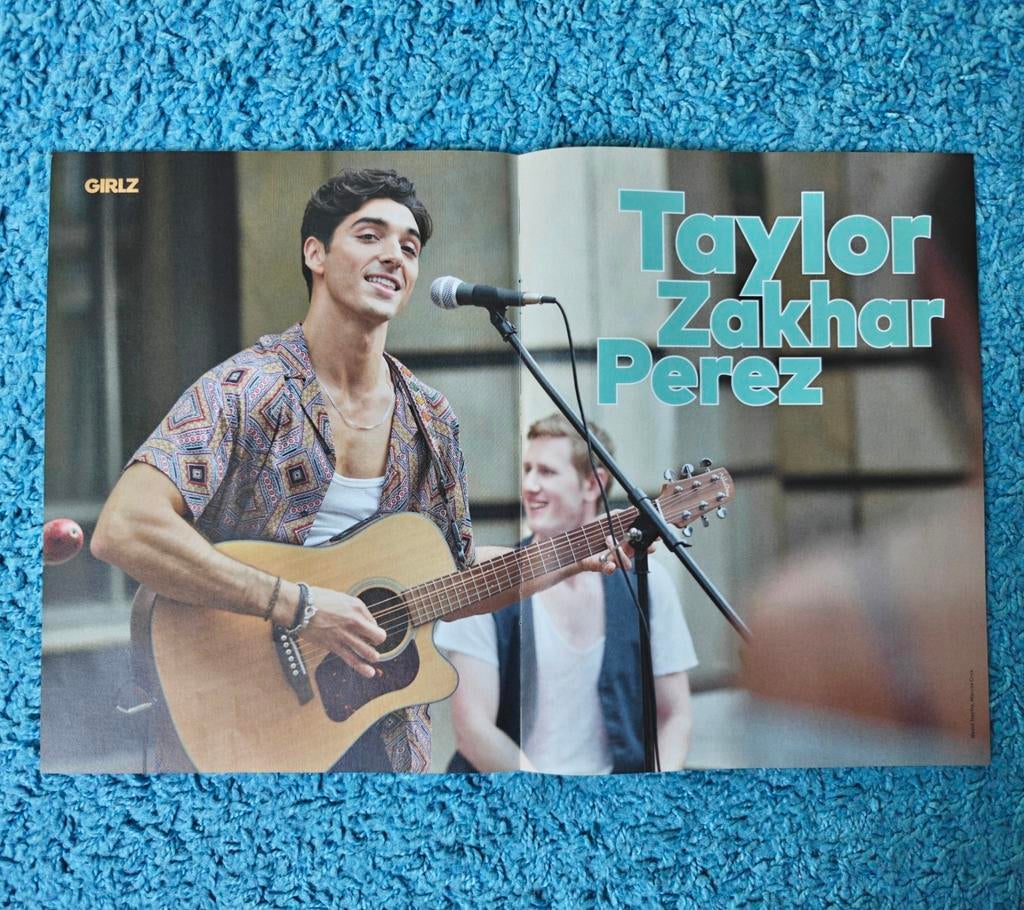 Taylor Zakhar Perez poster girlz, Verzamelen, Rechthoekig Liggend, Nieuw, Ophalen of Verzenden, A1 t/m A3