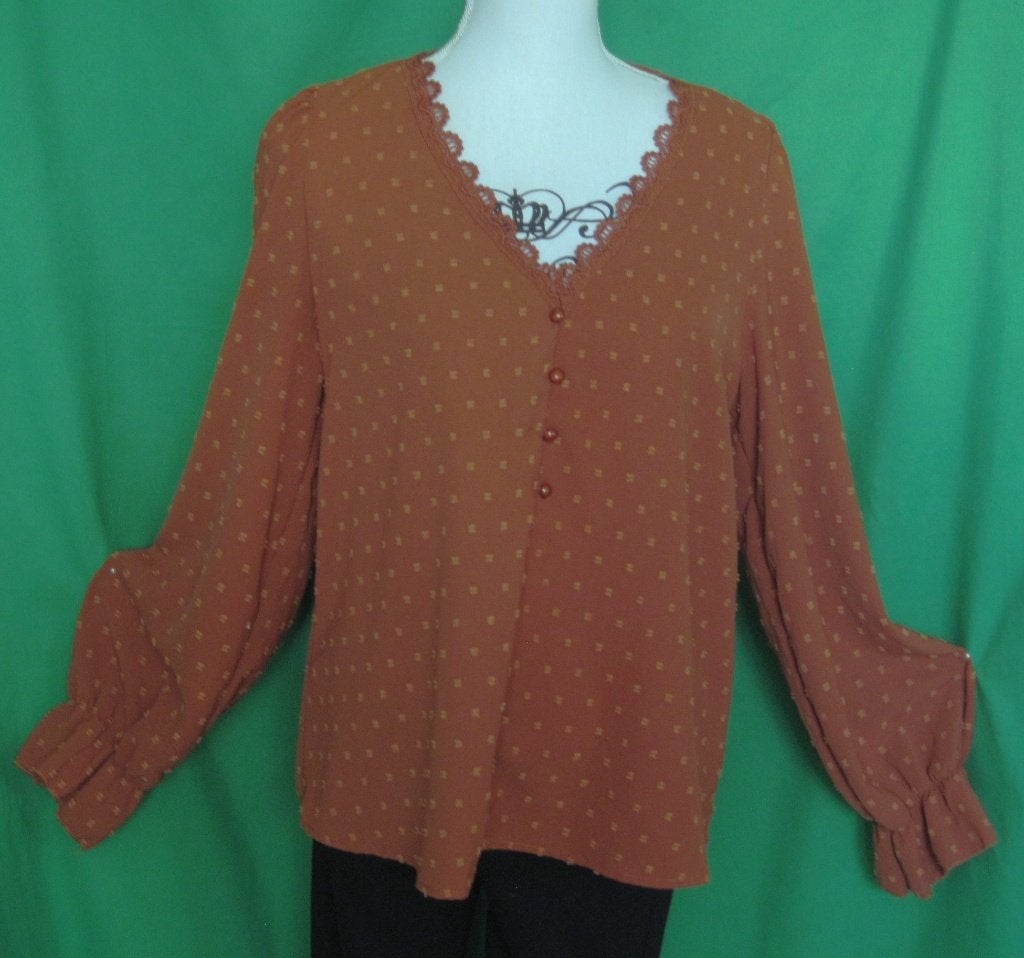 qbl  MOOIE BLOUSE van SHEIN Maat:L, Ophalen of Verzenden, Zo goed als nieuw, Maat 42/44 (L), Overige kleuren