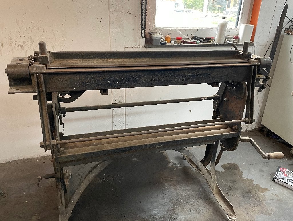 Combinatie zetbank voor zinkwerk, Ophalen