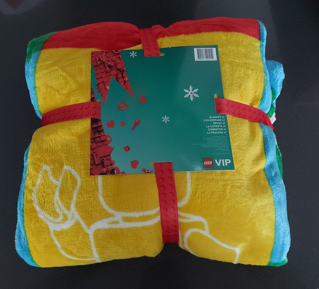 5007622 LEGO VIP Fleece Deken Limited Edition, Overige thema's, Lego, Accessoire, Nieuw