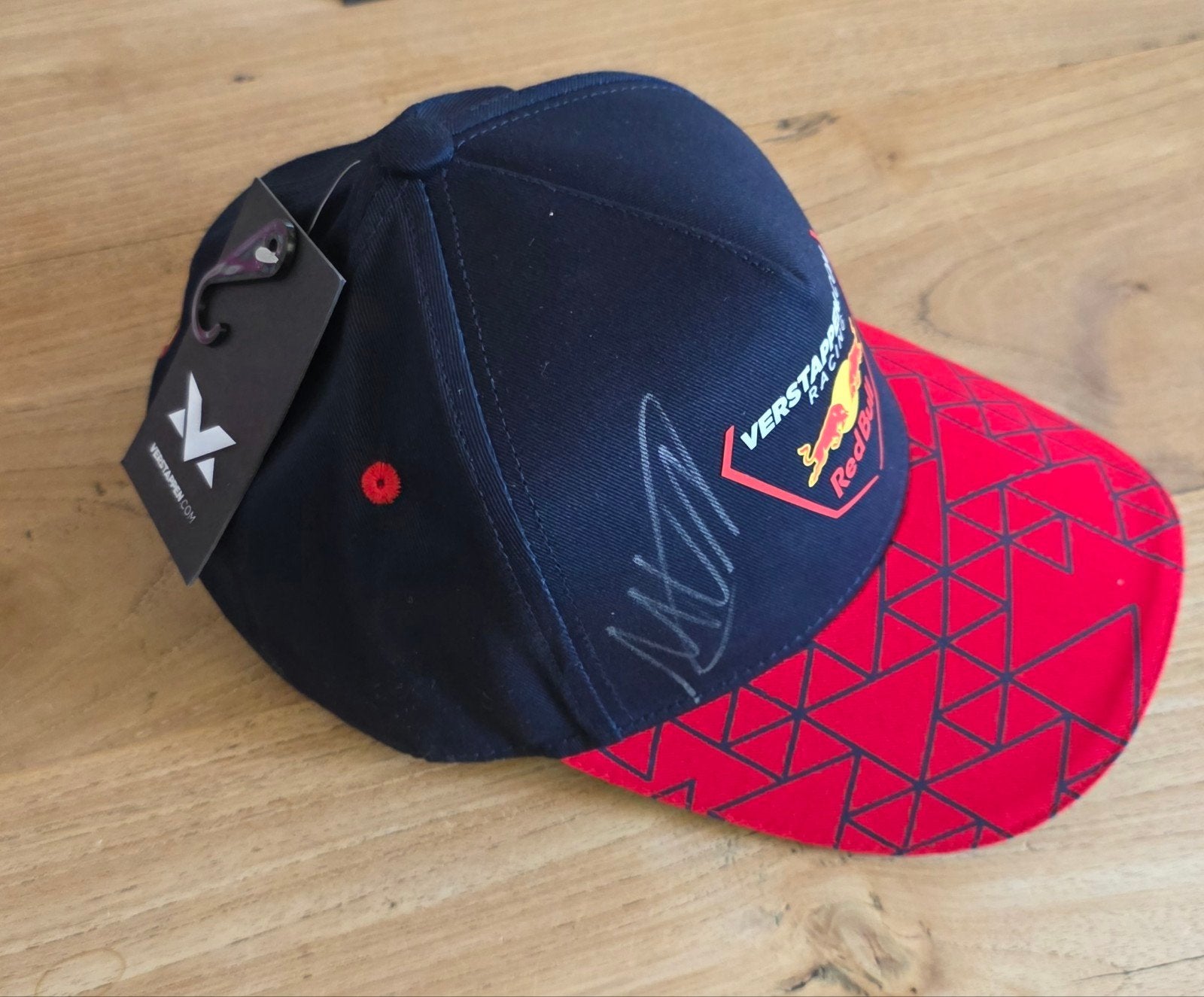 Gesigneerde Max Verstappen Cap - Verstappen Racing, Ophalen of Verzenden, Nieuw, Formule 1