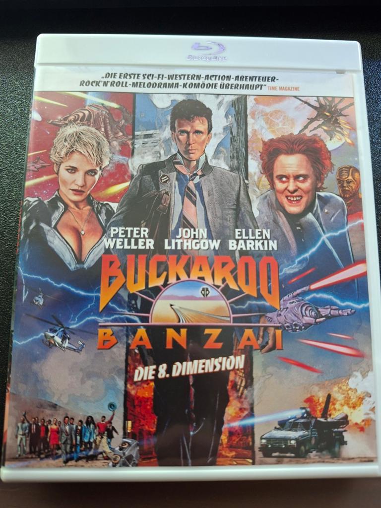 The Adventures of Buckaroo Banzai (Blu-ray), Ophalen of Verzenden, Zo goed als nieuw, Science Fiction en Fantasy